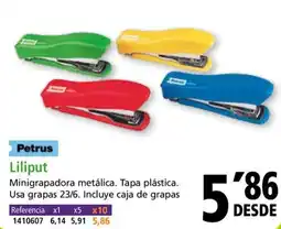 Folder PETRUS Liliput oferta