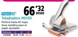 Folder RAPID Taladradora HDC65 oferta
