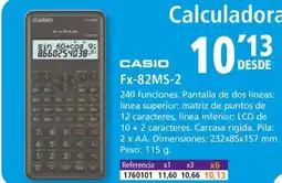 Folder CASIO CASIO FX-82MS-2 oferta