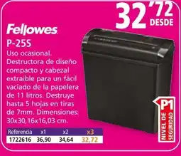 Folder FELLOWES P-25S oferta