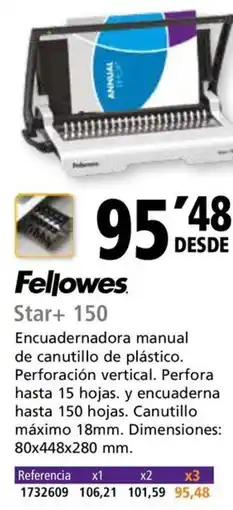 Folder FELLOWES Star+ 150 oferta