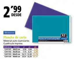 Folder Plancha de corte oferta