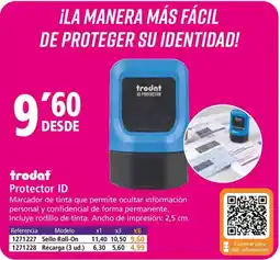 Folder TRODAT Protector ID oferta