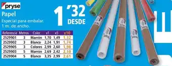 Folder PRYSE Papel oferta