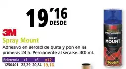 Folder 3M Spray Mount oferta