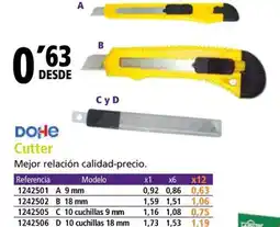 Folder DOHE Cutter oferta