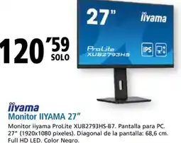 Folder IIYAMA Monitor IIYAMA 27" oferta