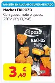 Alcampo Nachos con queso fripozo 250g oferta