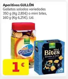 Alcampo Mini bites quinoa y chia gullon 160 g oferta