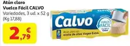 Alcampo Atun claro ac. oliva vuelca facil calvo 52x3 g oferta