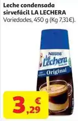 Alcampo Leche condensada sirvefacil la lechera 450 g oferta