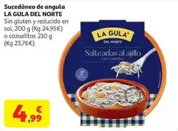 Alcampo Sucedaneo angula s/gluten reduc. sal la gula del norte 200 g oferta