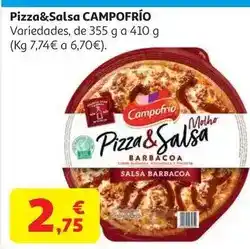 Alcampo Pizza carne c/salsa barbacoa campofrio 410g oferta