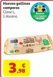 Alcampo Auchan - huevos gallinas camperas oferta