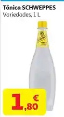 Alcampo Tonica schweppes 1 l oferta