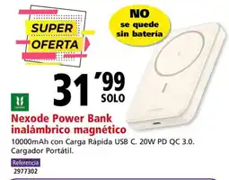 Folder Nexode Power Bank inalámbrico magnético oferta
