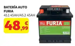 Alcampo Bateria auto furia 45.1 45ah oferta