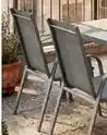 Alcampo Silla acero-textileno gardenstar gris oferta
