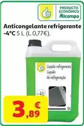 Alcampo Anticongelante refrigerante -4°c oferta