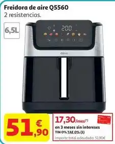 Alcampo Qilive - freidora de aire q5560 oferta