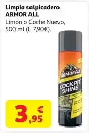 Alcampo Limpia salpicadero limon 500ml armor all oferta