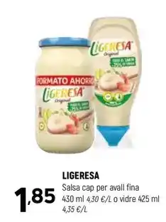 Coviran Ligeresa - salsa cap per avall fina oferta