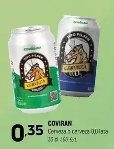 Coviran Coviran - cerveza o cerveza oferta
