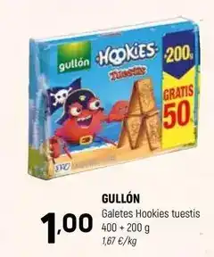Coviran Gullón - galetes hookies tuestis oferta