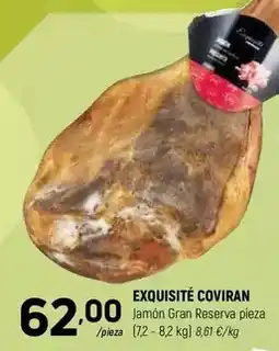 Coviran Coviran - jamon gran reserva pieza oferta