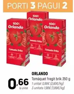 Coviran Orlando - tomaquet fregit brik oferta