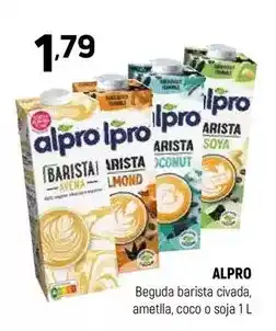 Coviran Alpro - beguda barista civada, ametlla, coco o soja oferta