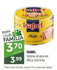 Coviran Isabel - tonyina oli gira-sol oferta