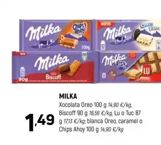 Coviran Milka - xocolata oreo oferta