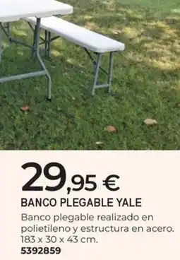 BigMat Banco plegable yale oferta
