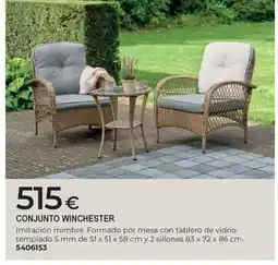 BigMat Conjunto winchester oferta