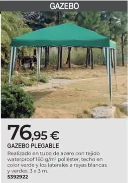 BigMat Gazebo plegable oferta
