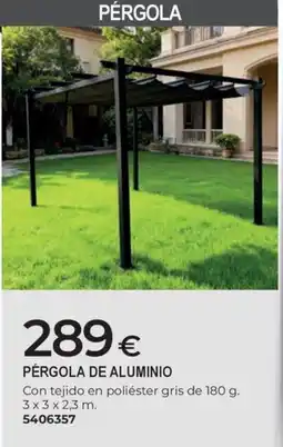 BigMat PÉRGOLA DE ALUMINIO oferta