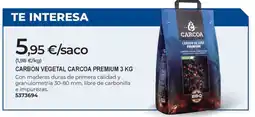 BigMat Carbón vegetal carcoa premium oferta