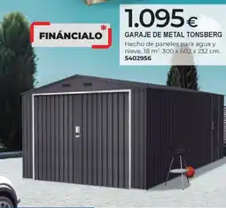 BigMat Garaje de metal tonsberg oferta