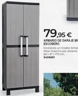 BigMat Armario de garaje midi escobero oferta