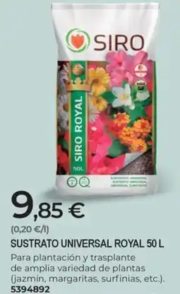 BigMat SIRO Sustrato universal royal oferta