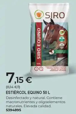 BigMat SIRO Estiércol equino oferta