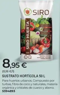 BigMat SIRO Sustrato horticola oferta