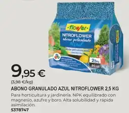 BigMat Abono granulado azul nitroflower oferta