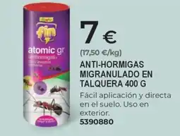 BigMat Anti-hormigas migranulado en talquera oferta