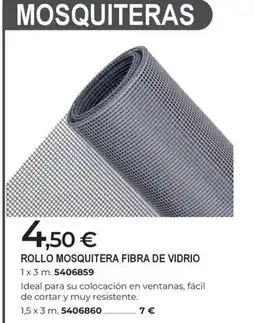 BigMat Rollo mosquitera fibra de vidrio oferta