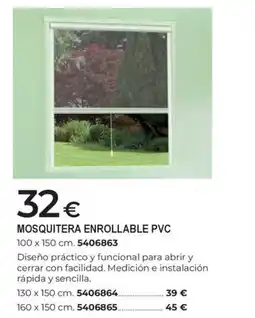 BigMat Mosquitera enrollable pvc oferta