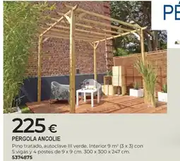 BigMat Pérgola ancolie oferta