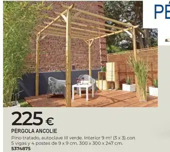 Pérgola ancolie