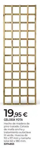 BigMat Celosía yota oferta